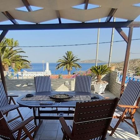 Blue & White Maisonette Over The Sea Near Sounio Sounion Exterior photo